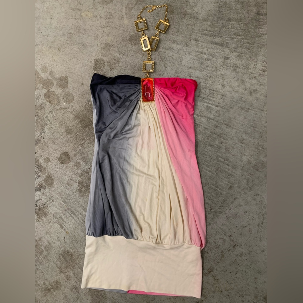 Sky Ombré Gradient Halter Top